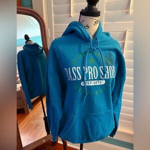 Bass Pro Shops Beautiful Blue Hoodie
